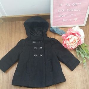 Old navy girls Wool blend pea coat